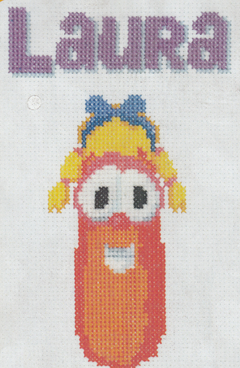 M.C.G. Textiles - VeggieTales Laura Carrot - CrossStitchWorld