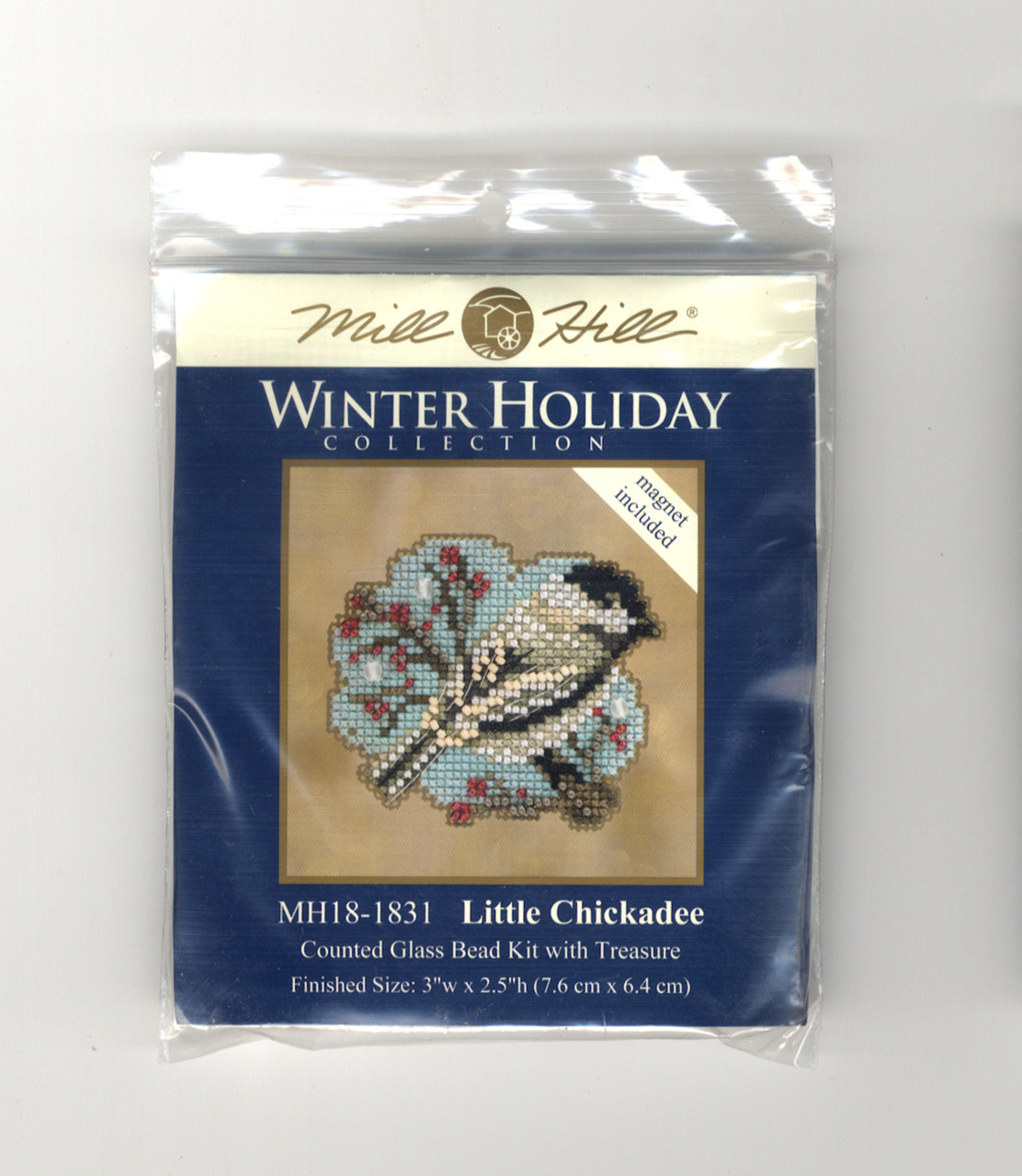 Mill Hill 2018 Winter Holiday Collection - Little Chickadee Ornament