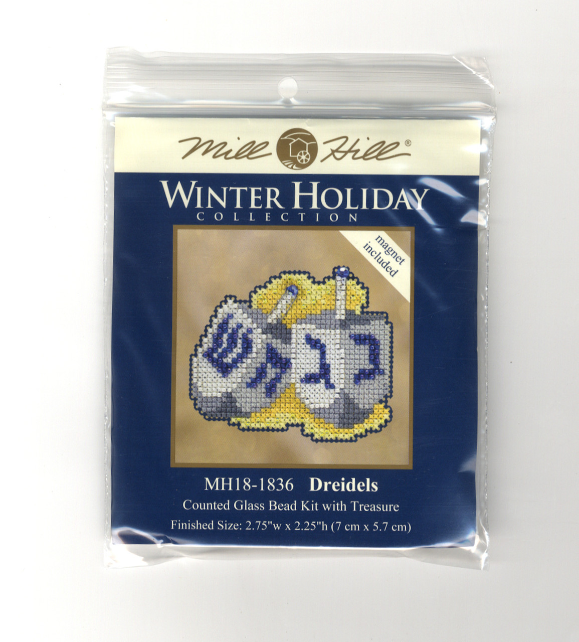 Mill Hill 2018 Winter Holiday Collection - Dreidels Ornament