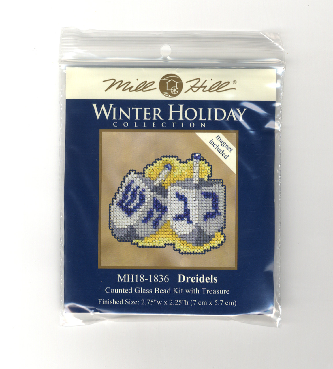 2018 Mill Hill Winter Holiday Collection Ornament Set (6 Kits)