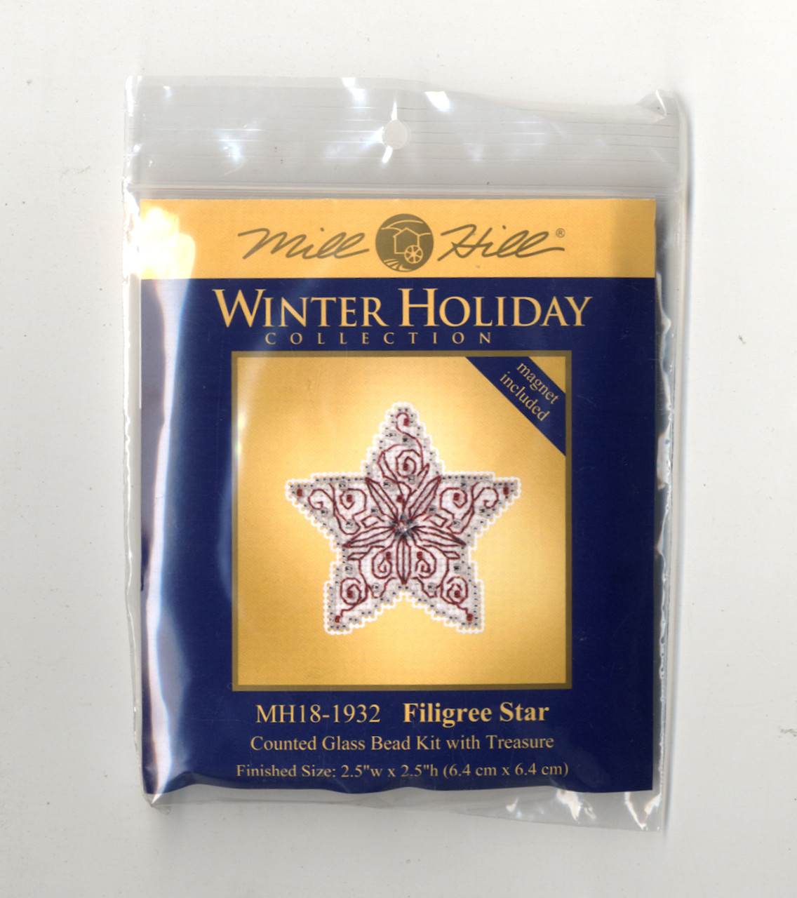 Mill Hill 2019 Winter Holiday Collection - Filigree Star Ornament