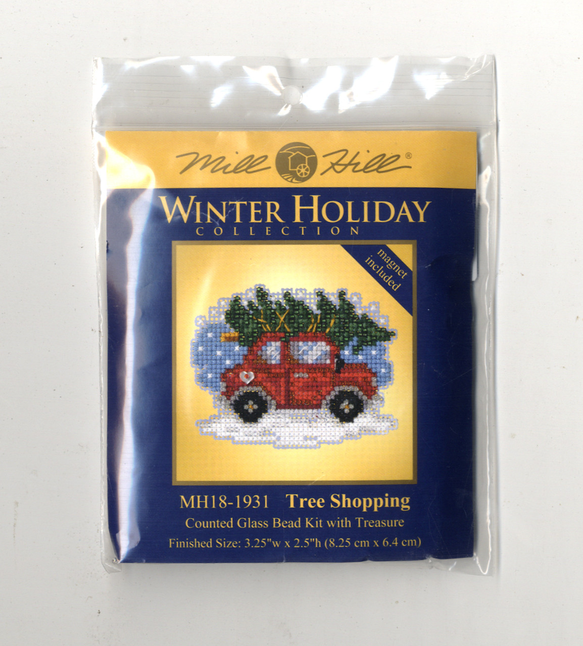 2019 Mill Hill Winter Holiday Collection Ornament Set (6 Kits)