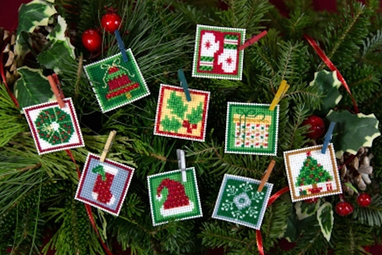Mill Hill 2019 Advent Trilogy Ornaments - Set Two