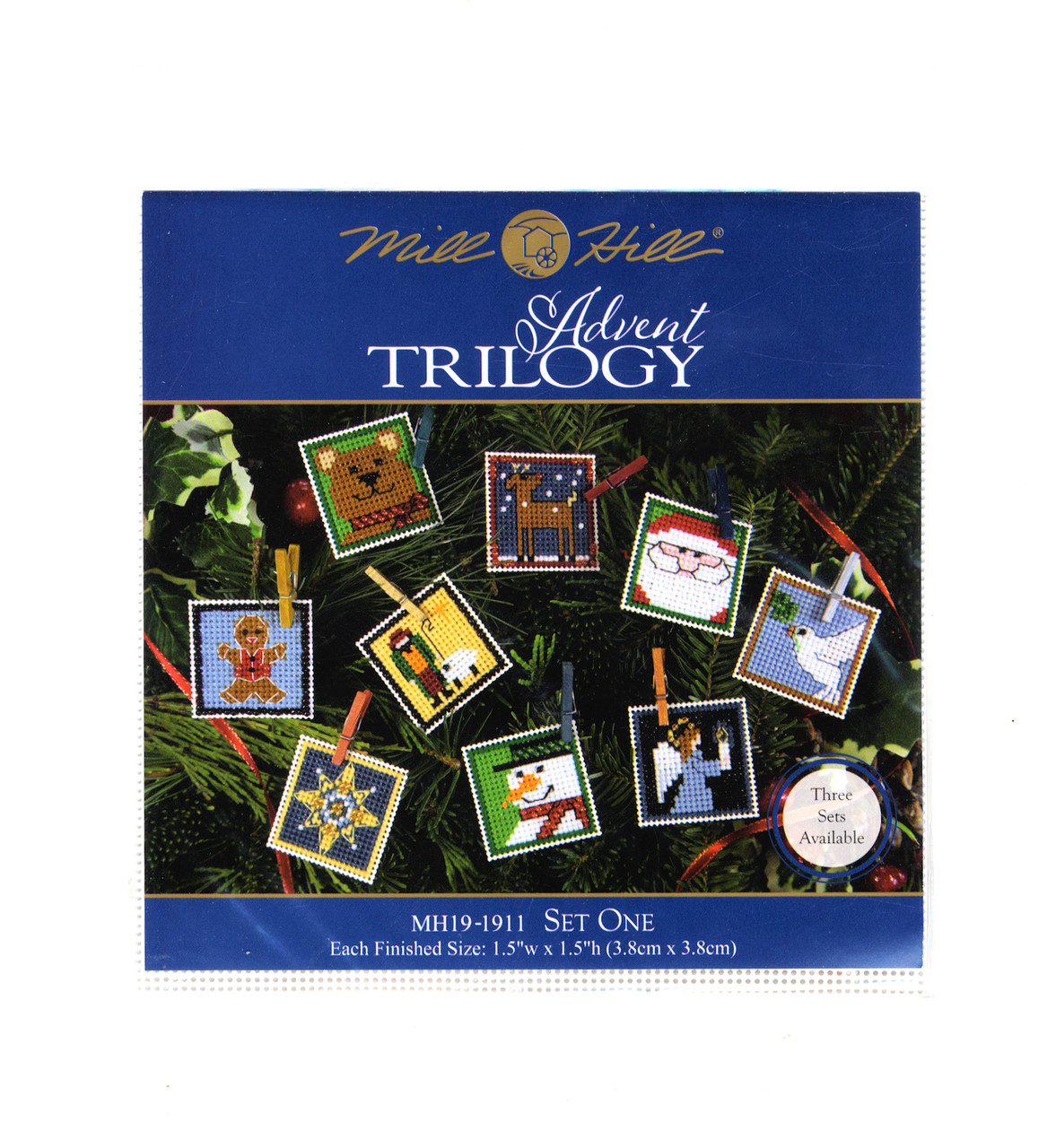 2019 Mill Hill Advent Trilogy (Set of 3 Kits)