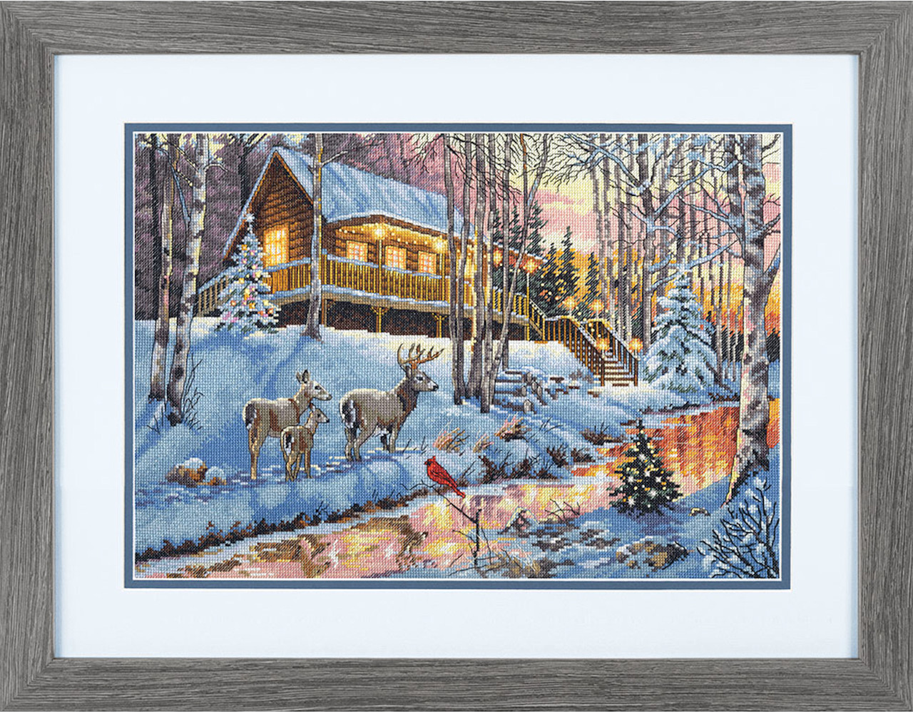 Gold Collection - Winter Cabin