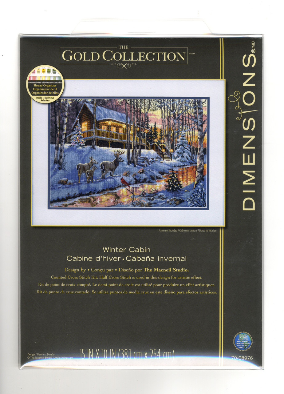 Gold Collection - Winter Cabin