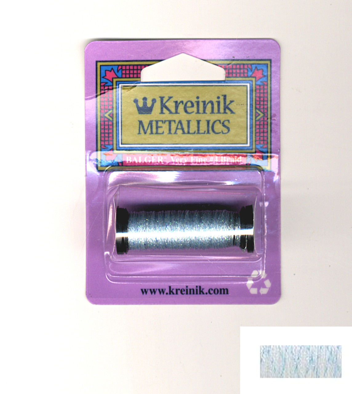 Kreinik Metallics - Very Fine #4 Pale Blue #194