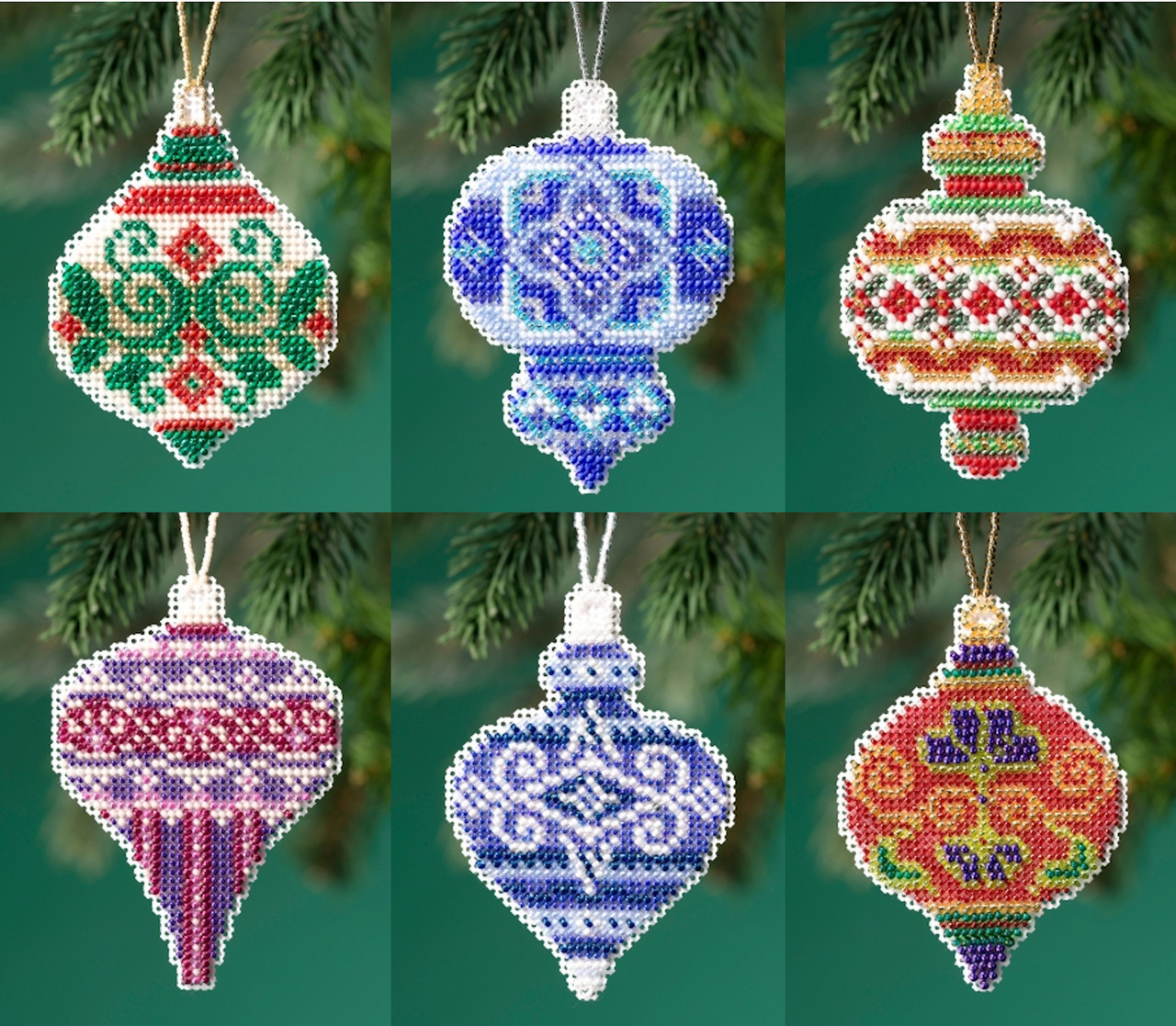 beaded christmas decoration patterns