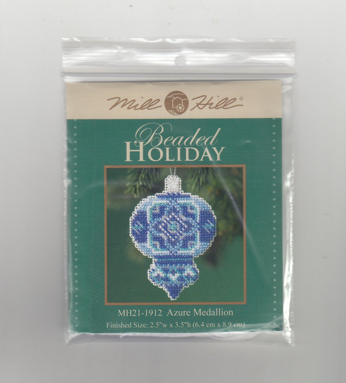 2019 Mill Hill Beaded Holiday Ornament Set (6 Kits) - CrossStitchWorld
