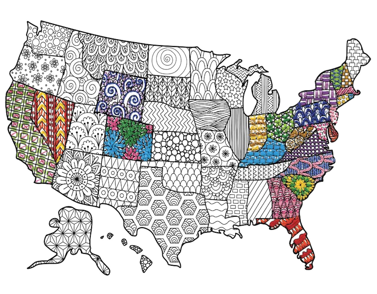 Design Works - Zenbroidery USA Map