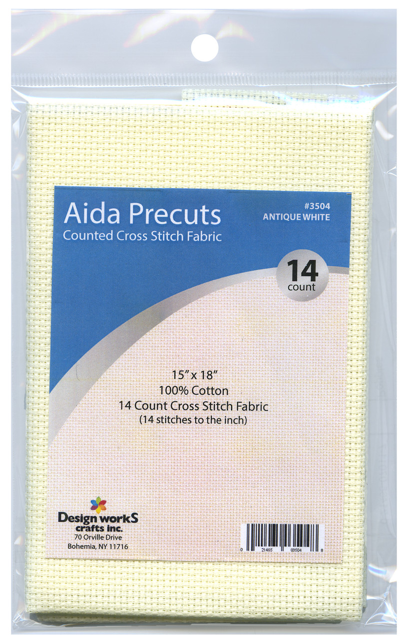 Design Works - Gold Quality Oatmeal 14 Count Aida Fabric 20 x 30