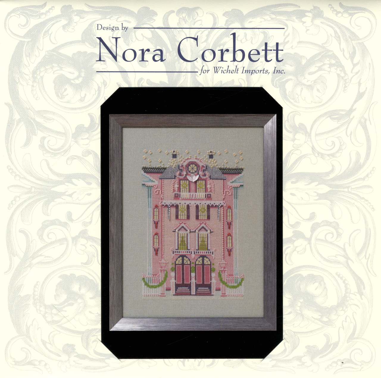 Nora Corbett - The Pink Edwardian House - CrossStitchWorld