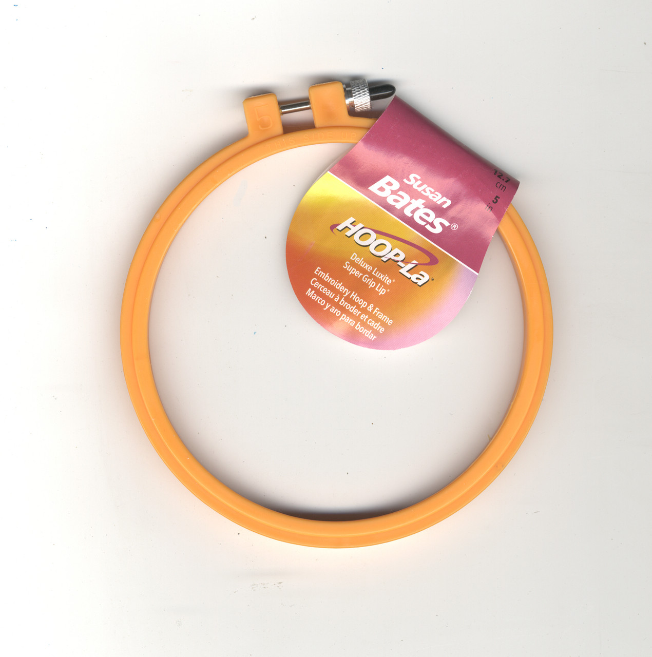 Susan Bates - 5 inch HOOP-La Deluxe Luxite Hoop (Random Color)