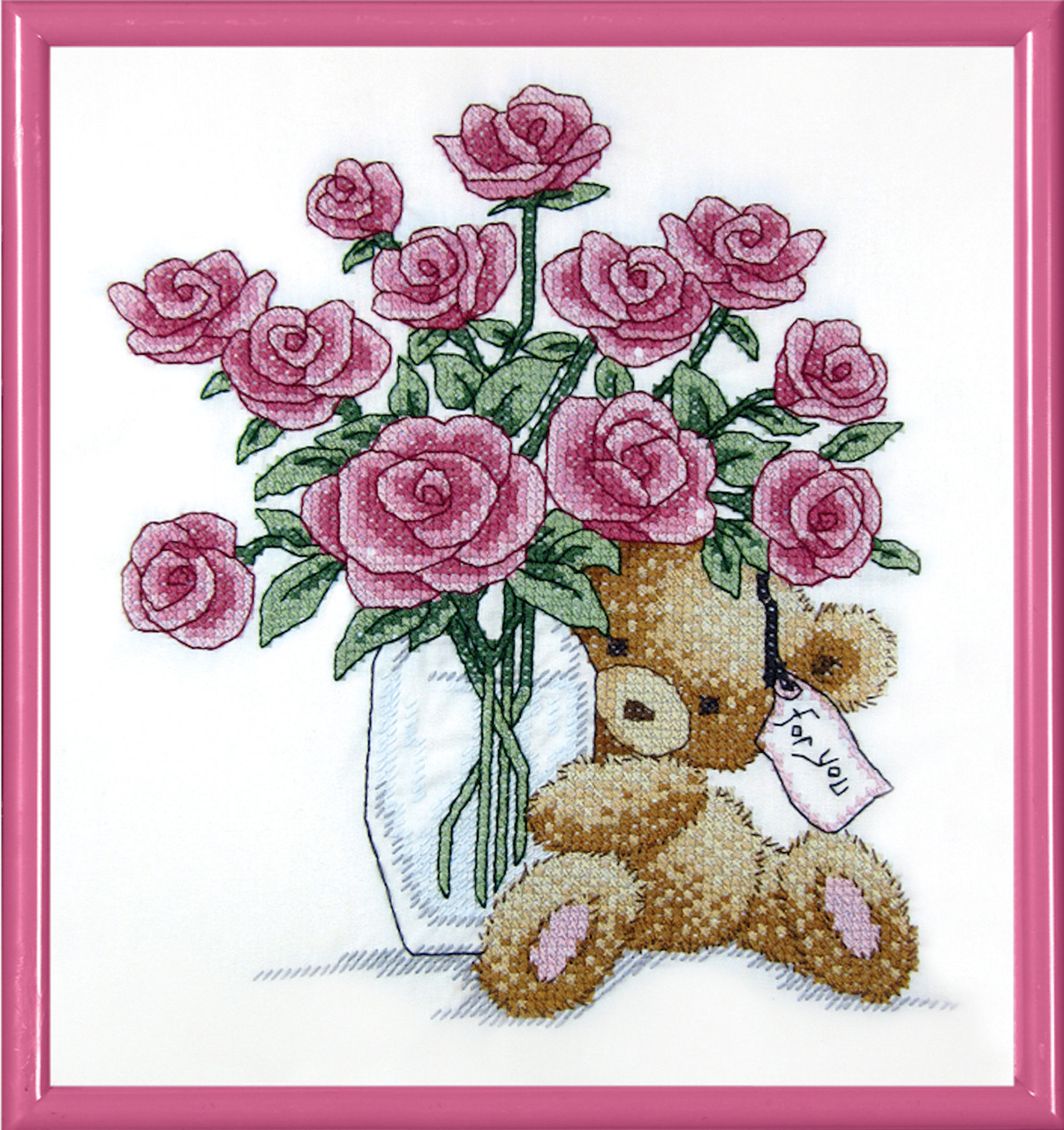 Design Works -  Bear with Roses
