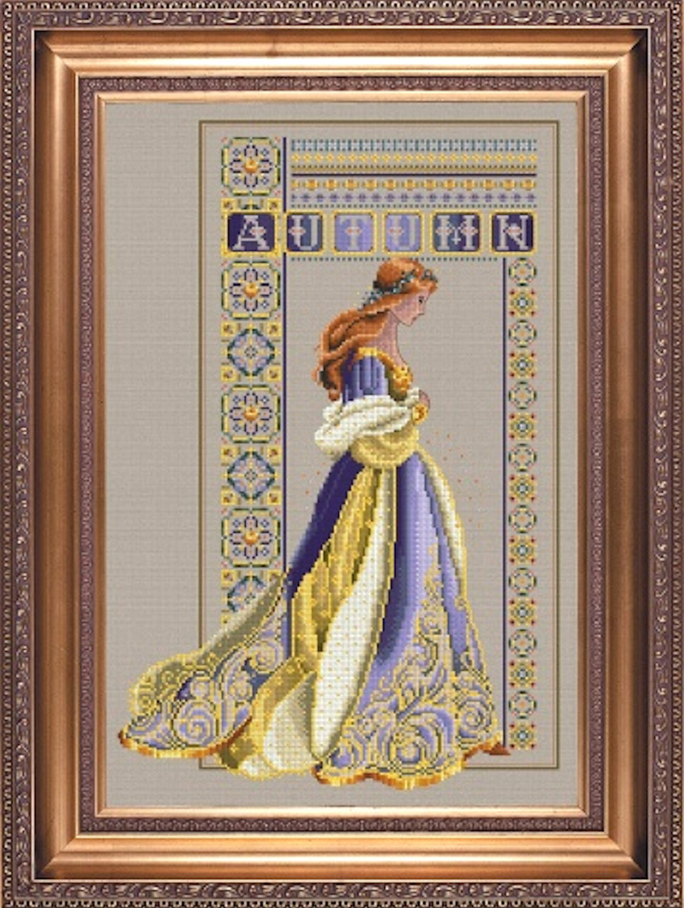 Lavender & Lace - Celtic Autumn - CrossStitchWorld