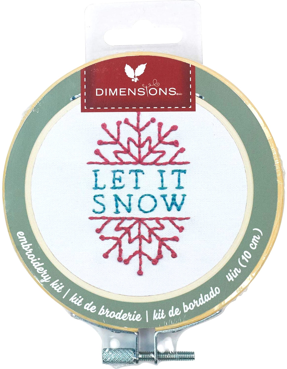 Dimensions Minis - Let it Snow with Hoop