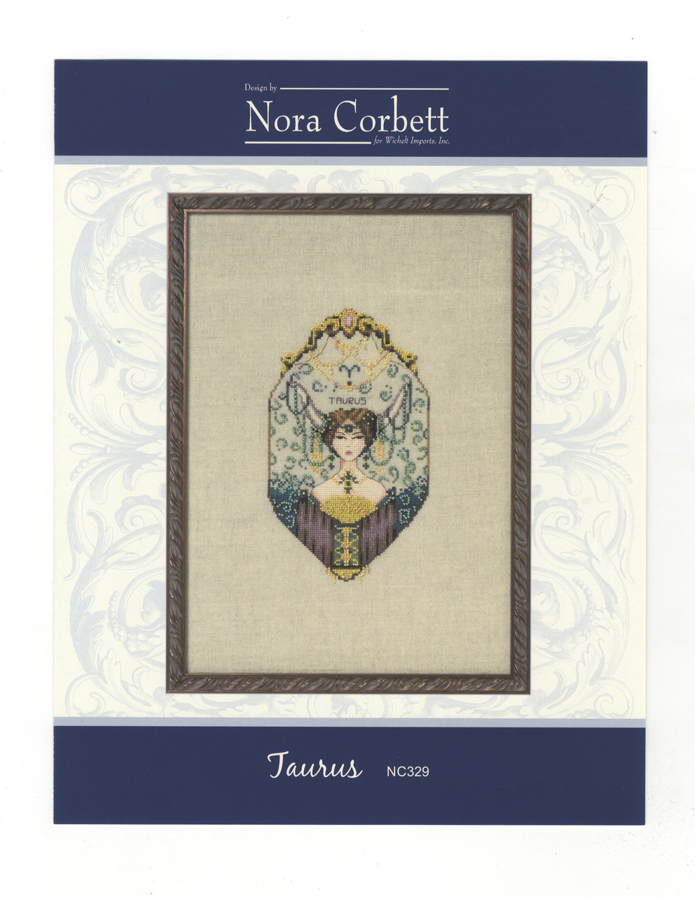 Nora Corbett - Zodiac Girls - Taurus - CrossStitchWorld