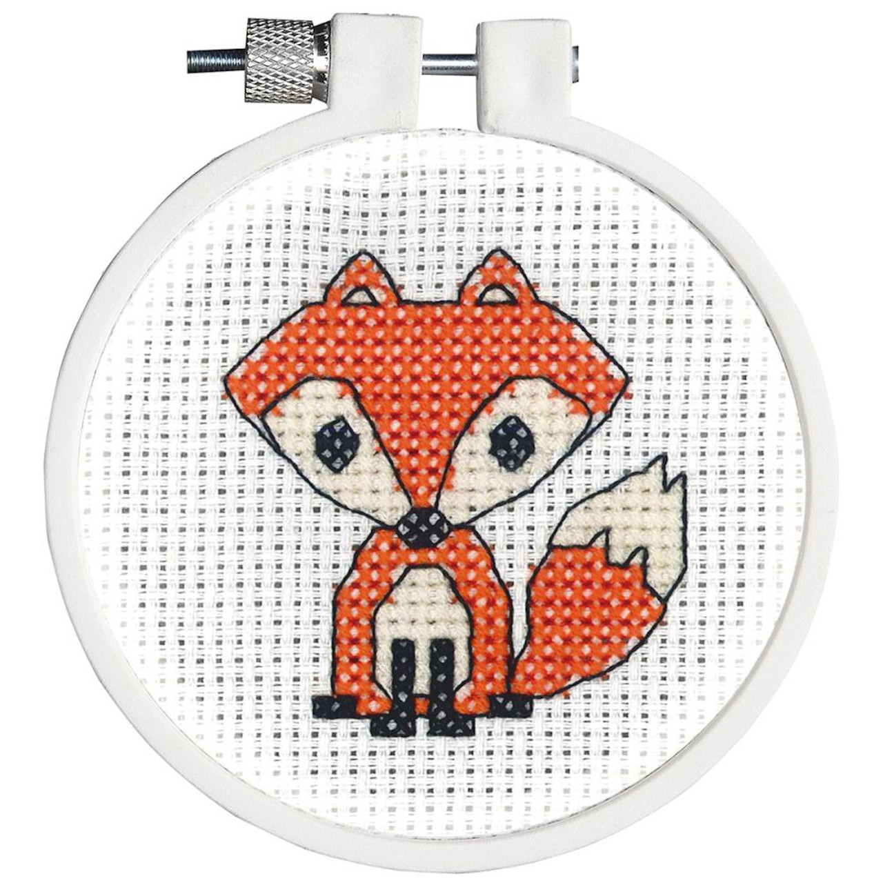 Janlynn Kid Stitch - Fox - CrossStitchWorld