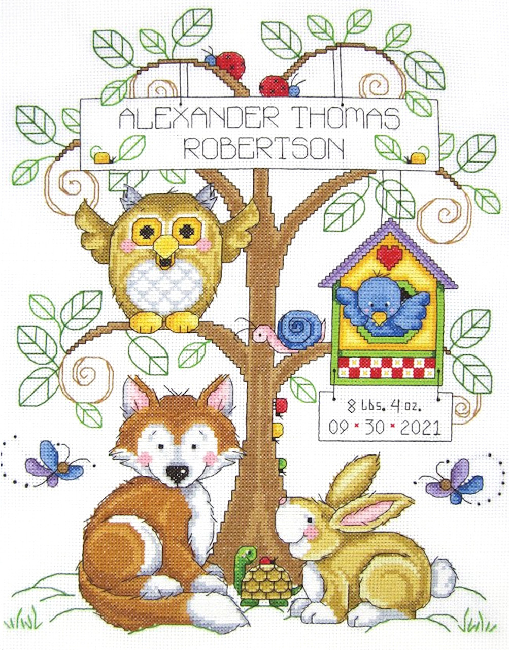 Design Works - Baby's Forest Sampler