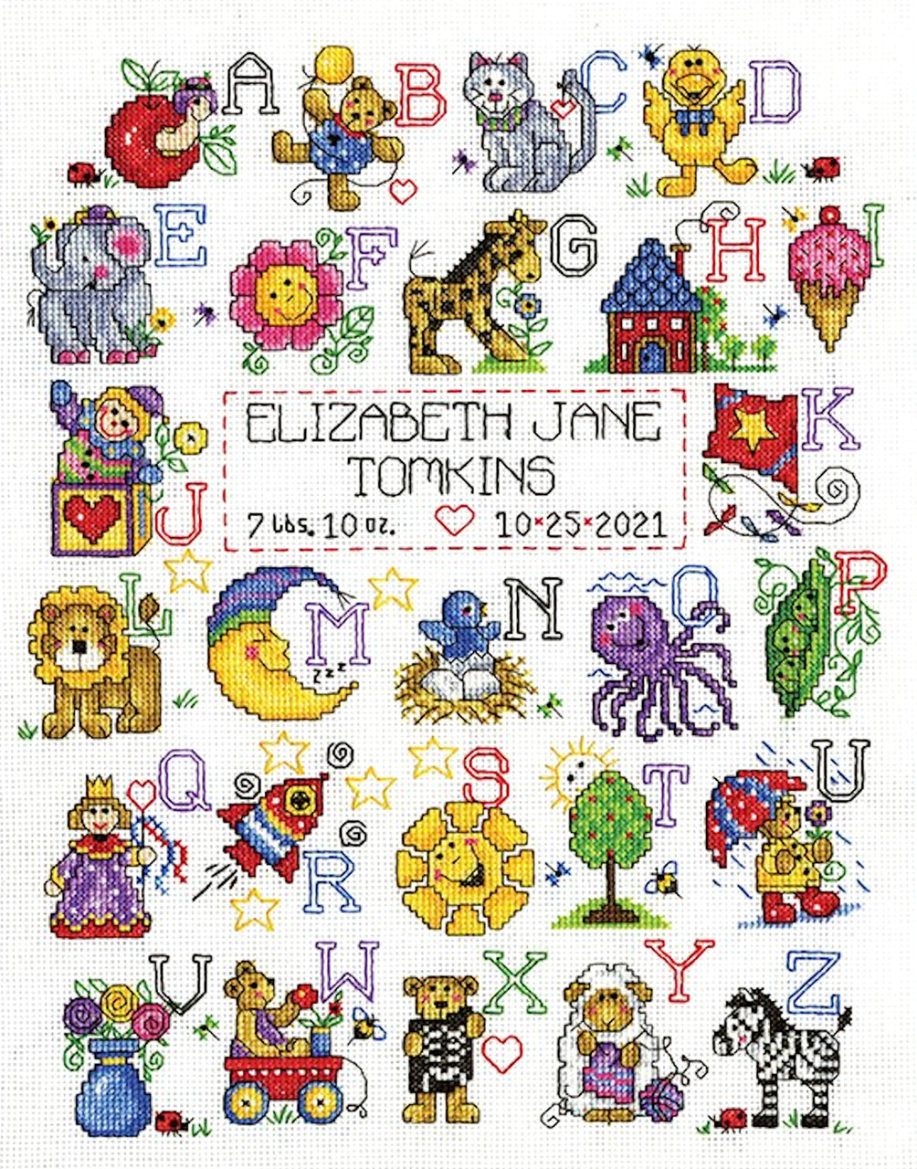 Design Works - A-B-C Fun Sampler - CrossStitchWorld design-works-a-b-c-fun-sampler-crossstitchworld