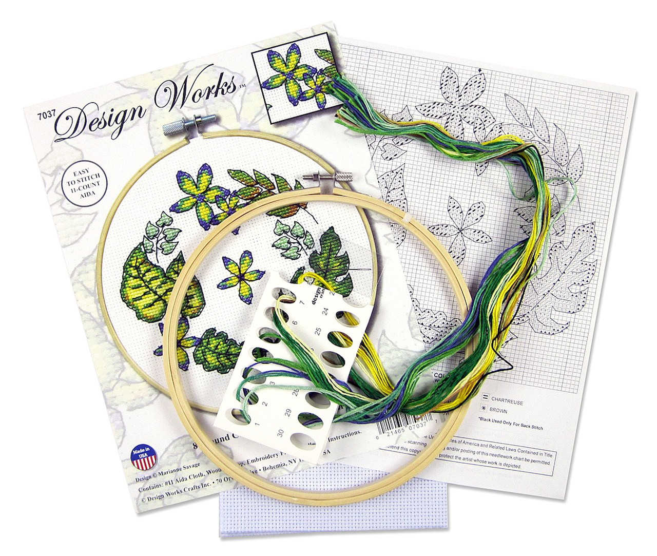 Design Works - Ferns w/8" Hoop