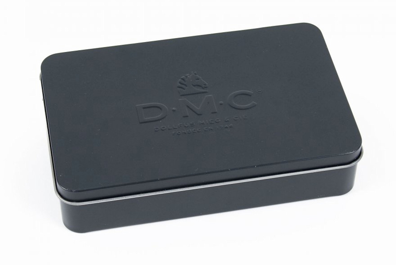 DMC Embroidery Floss Black Tin w/24 Skeins