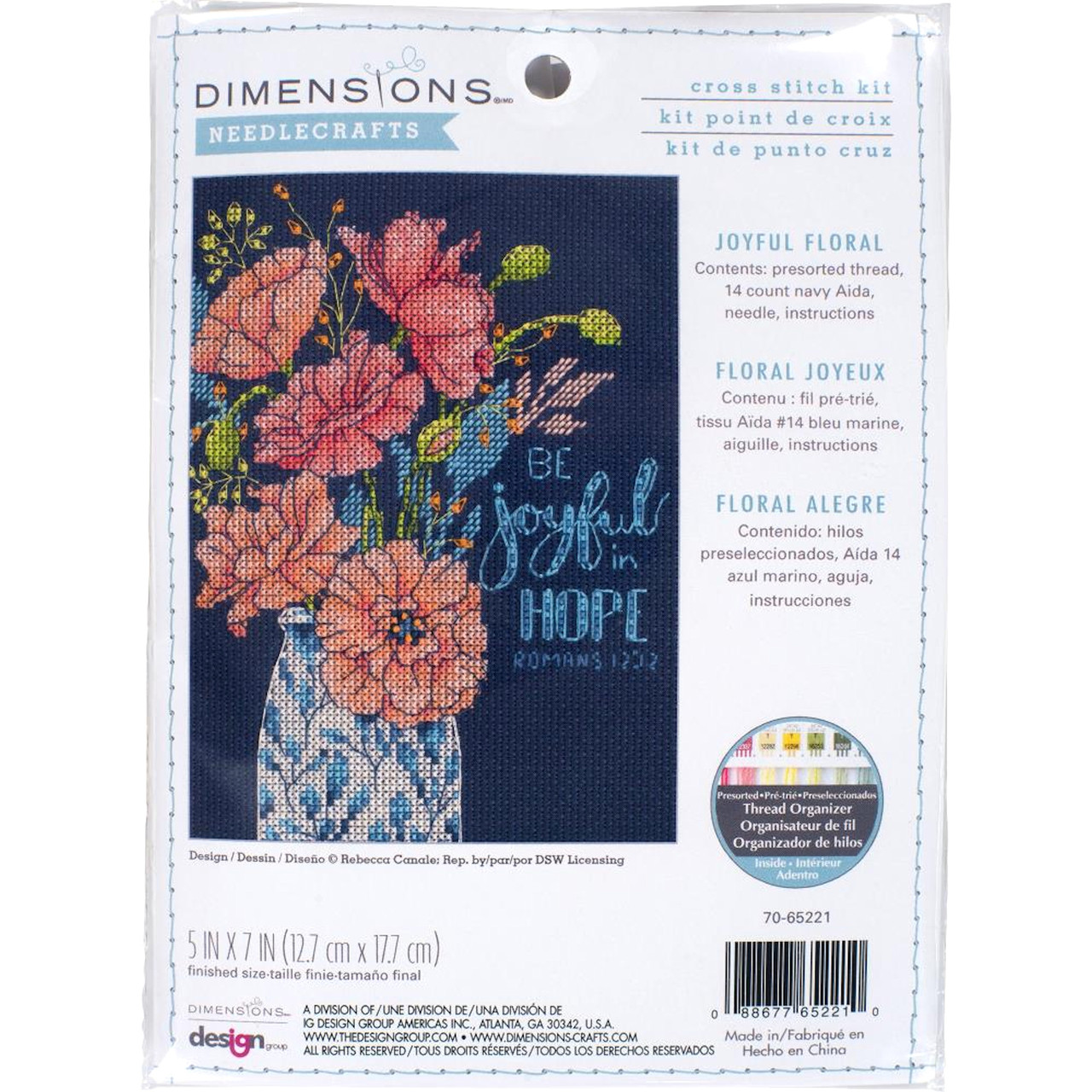 Dimensions Minis - Joyful Floral - CrossStitchWorld