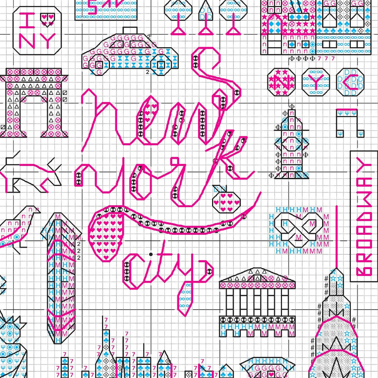 Dimensions - New York & Paris - Set of 2 Designs