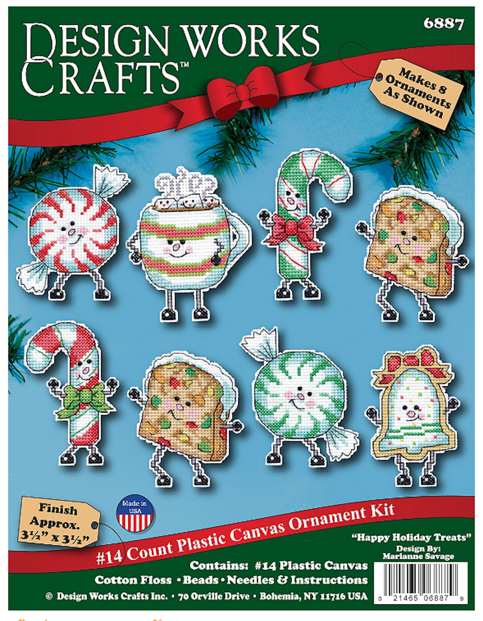 Design Works  - Happy Holiday Treats Ornaments (8)