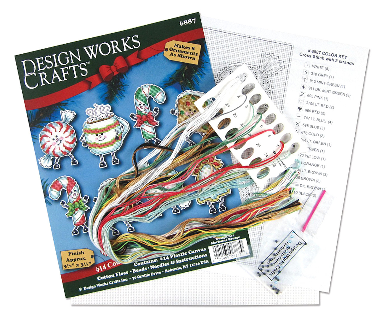 Design Works  - Happy Holiday Treats Ornaments (8)