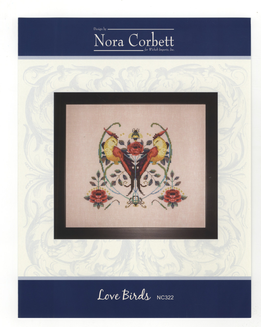 Nora Corbett - Boerum Decorum - Love Birds - CrossStitchWorld