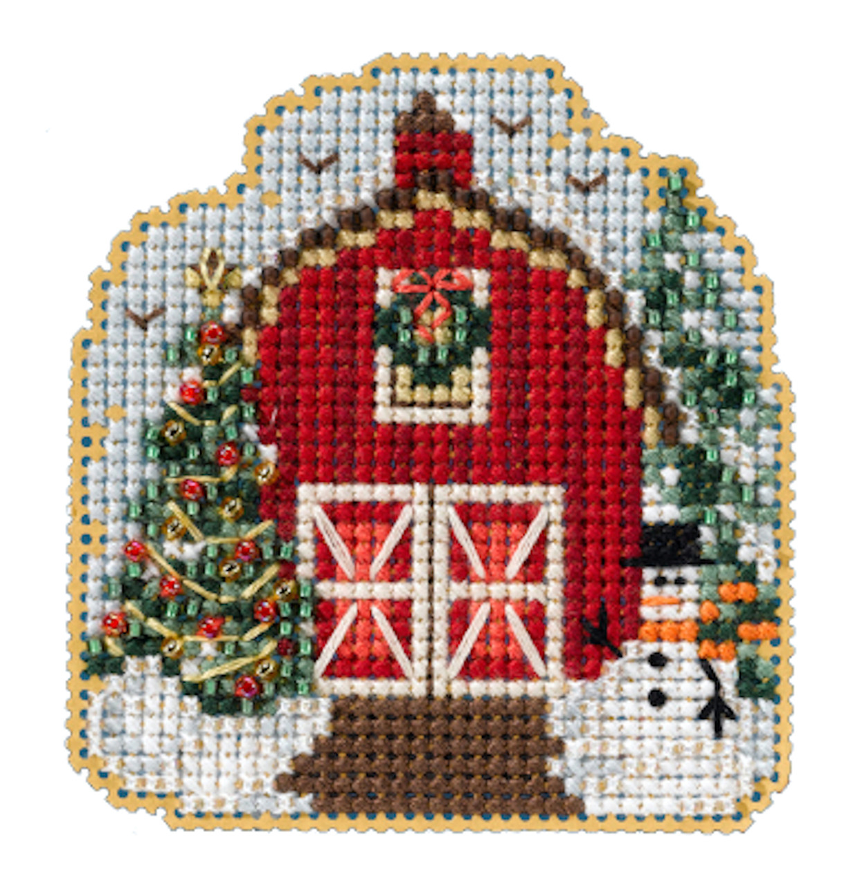 Mill Hill 2022 Winter Holiday Collection - Winter Barn Ornament