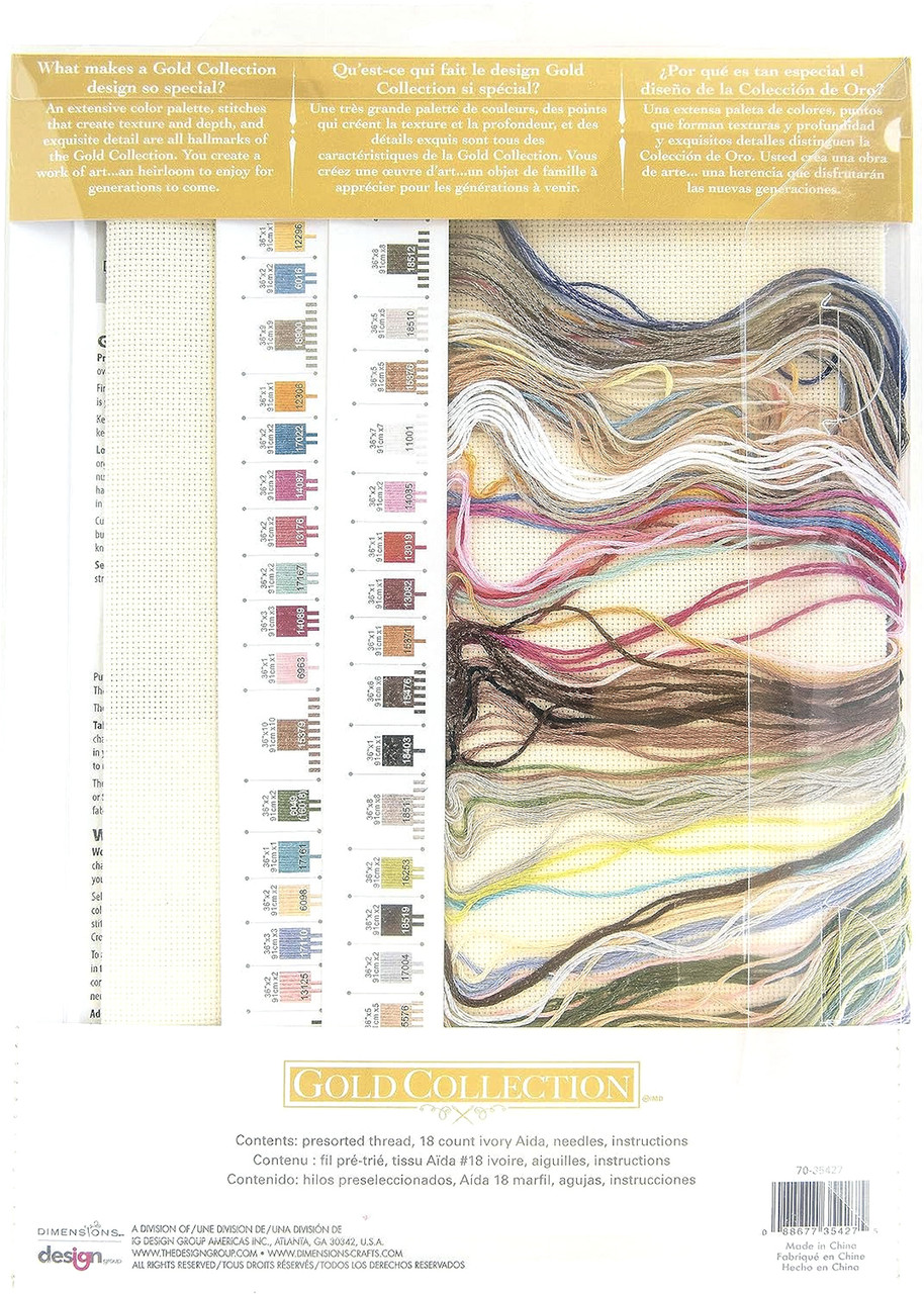 DIM クロスステッチキット Wreath Of All Seasons  Dimensions Needlecrafts Counted Cross Stitch Wreath Of All Seasons ディメ Dimensions® Wreath of All Seasons Counted Cross Stitch Kit