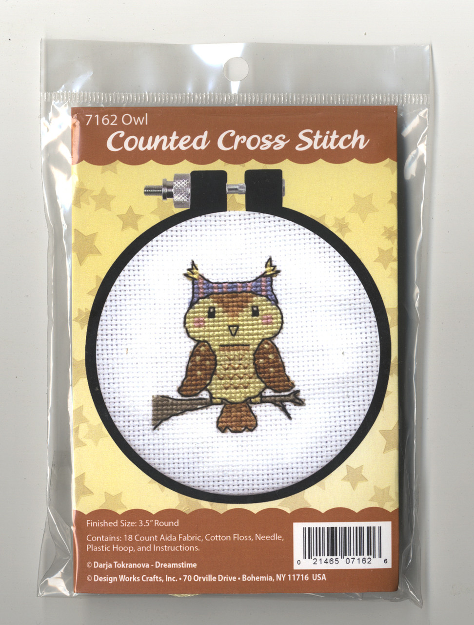 Design Works Mini - Owl w/3.5" Hoop