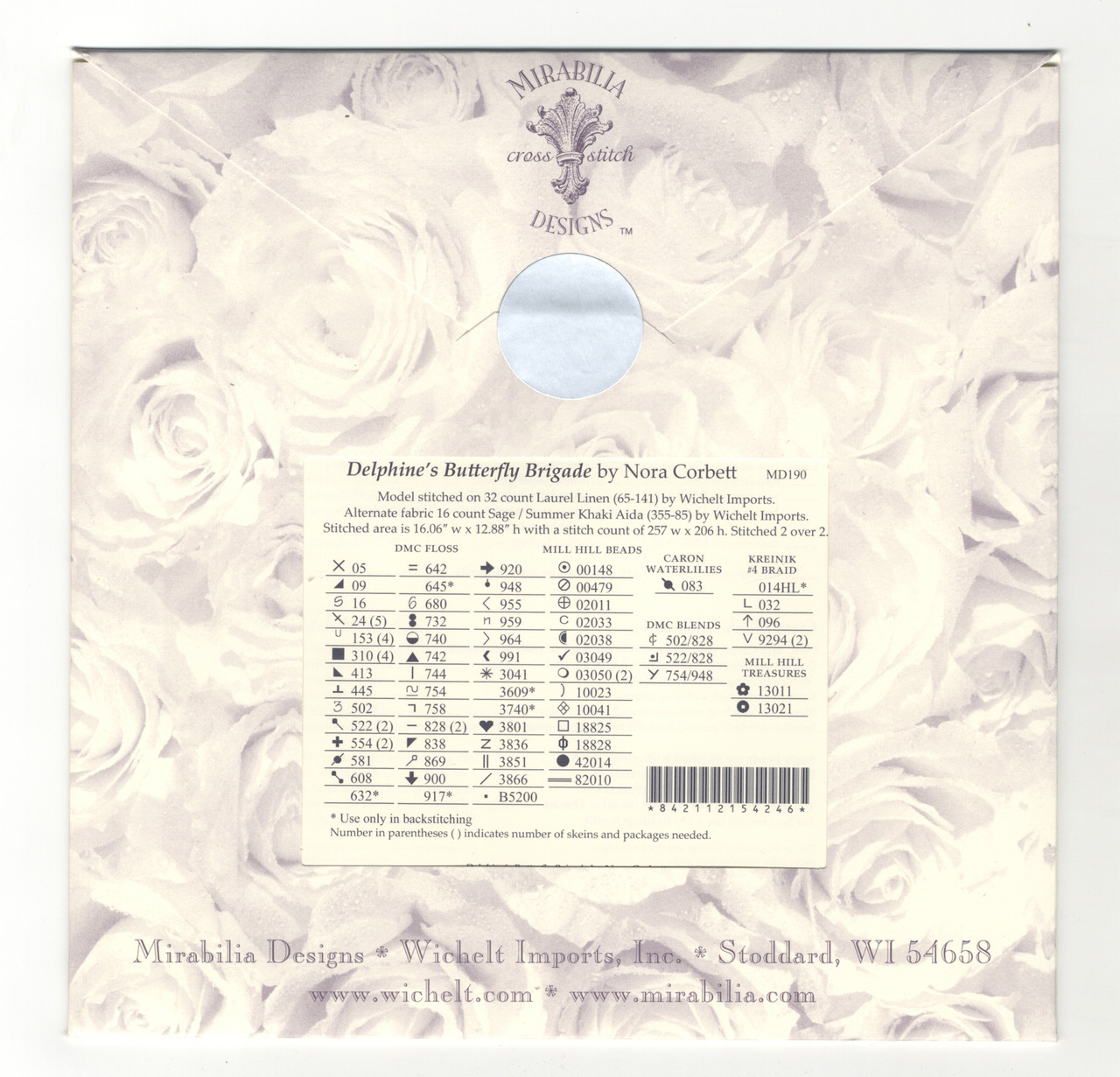 Mirabilia - Delphine's Butterfly Brigade - CrossStitchWorld