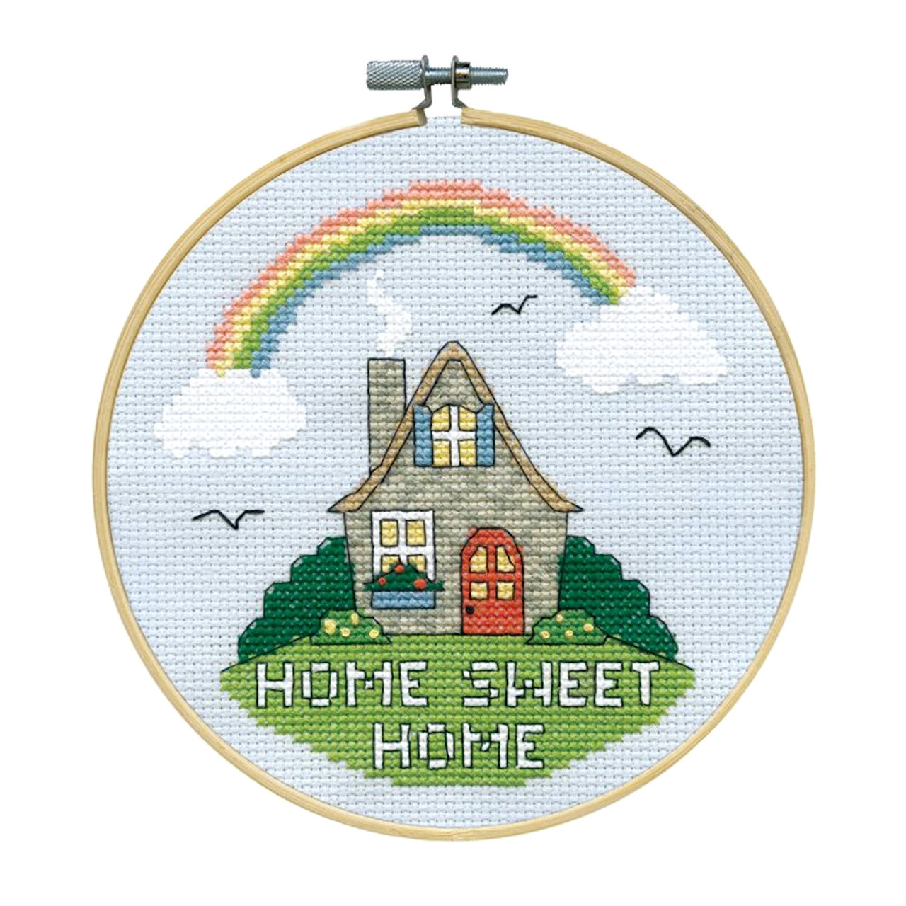 Design Works - Home Sweet Home w/6" Hoop