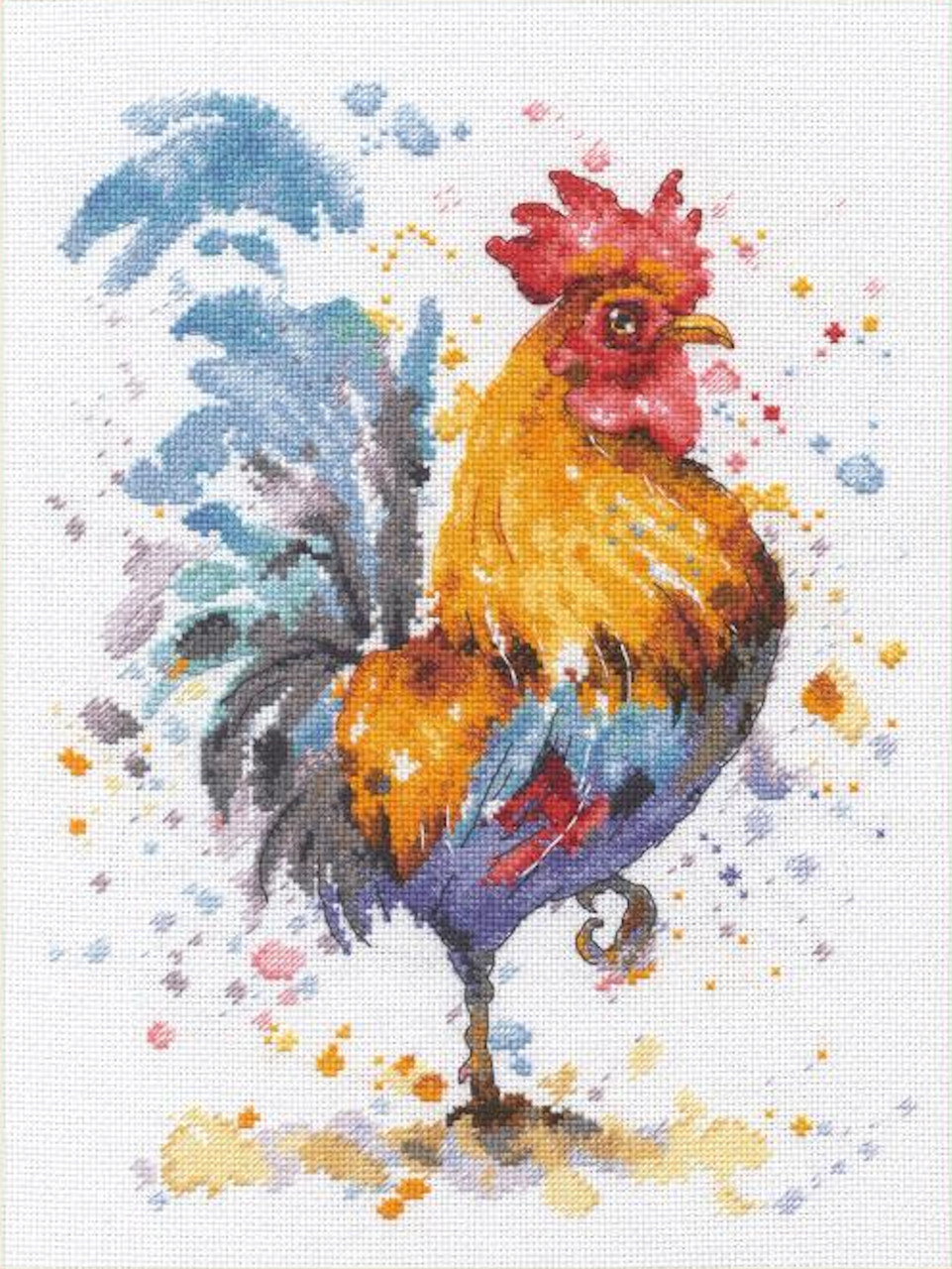Dimensions - Rooster - CrossStitchWorld dimensions-rooster-crossstitchworld