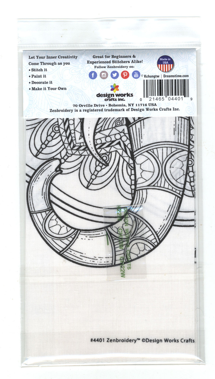 Design Works - Zenbroidery Elephant