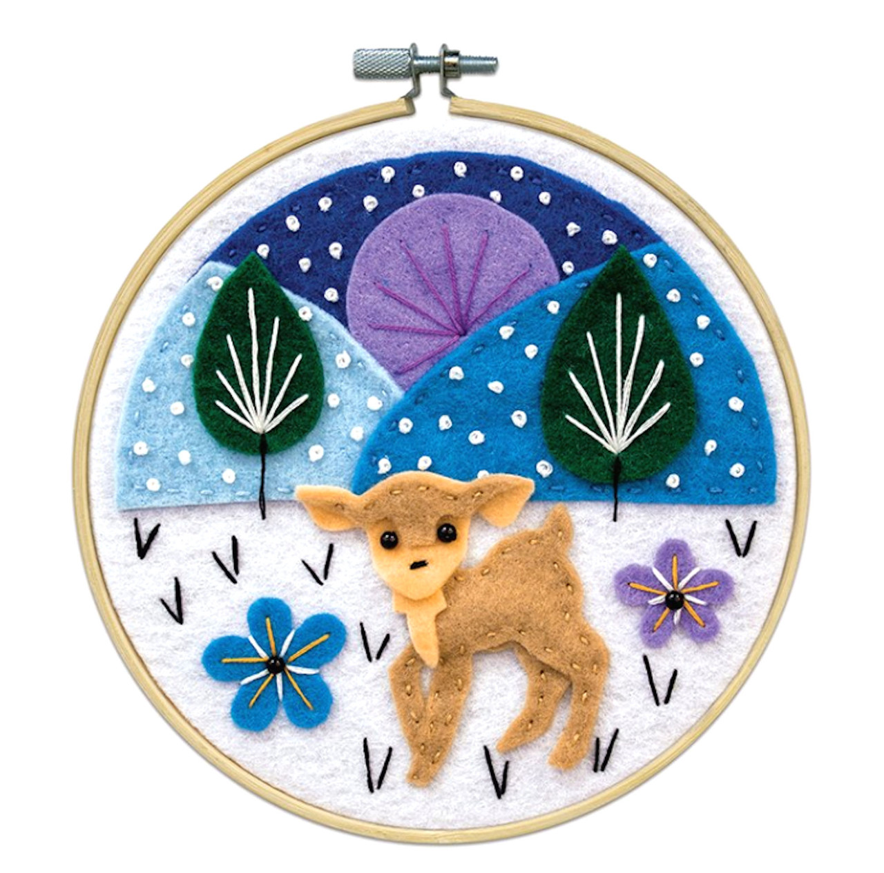 Design Works Applique - Deer w/6" Hoop