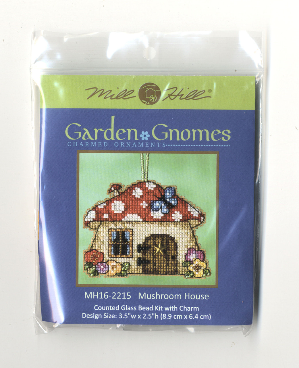 Mill Hill 2022 Garden Gnomes Charmed Ornament - Mushroom House