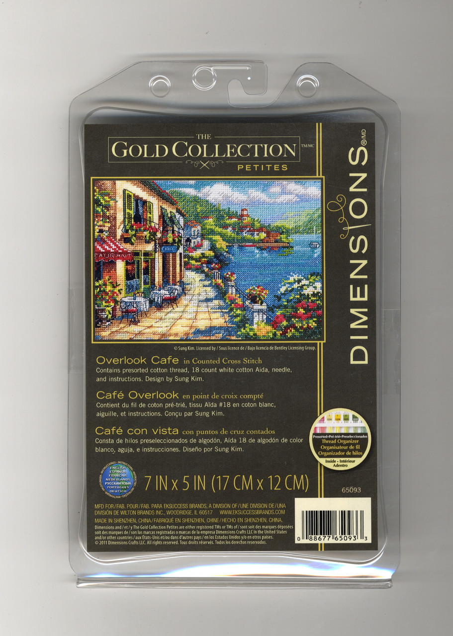 Dimensions Gold Collection - Overlook Cafe - CrossStitchWorld