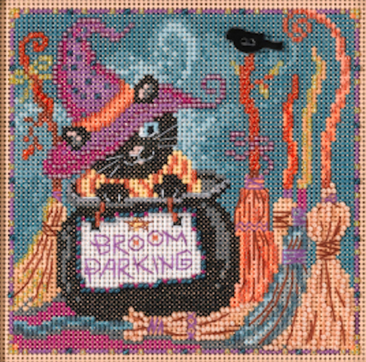 2022 Mill Hill Buttons & Beads Autumn Series - Broom Parking