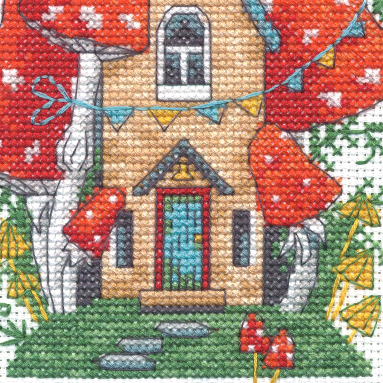 Dimensions Minis - Forest House - CrossStitchWorld