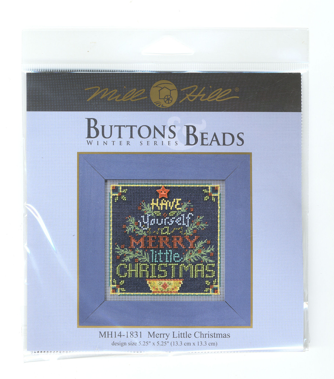 2018 Mill Hill Buttons &  Beads Winter Series - Merry Little Christmas