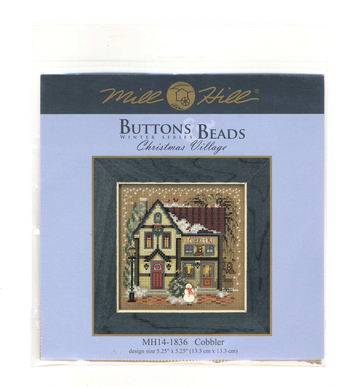 2018 Mill Hill Buttons & Beads Christmas Village Winter Series - Cobbler