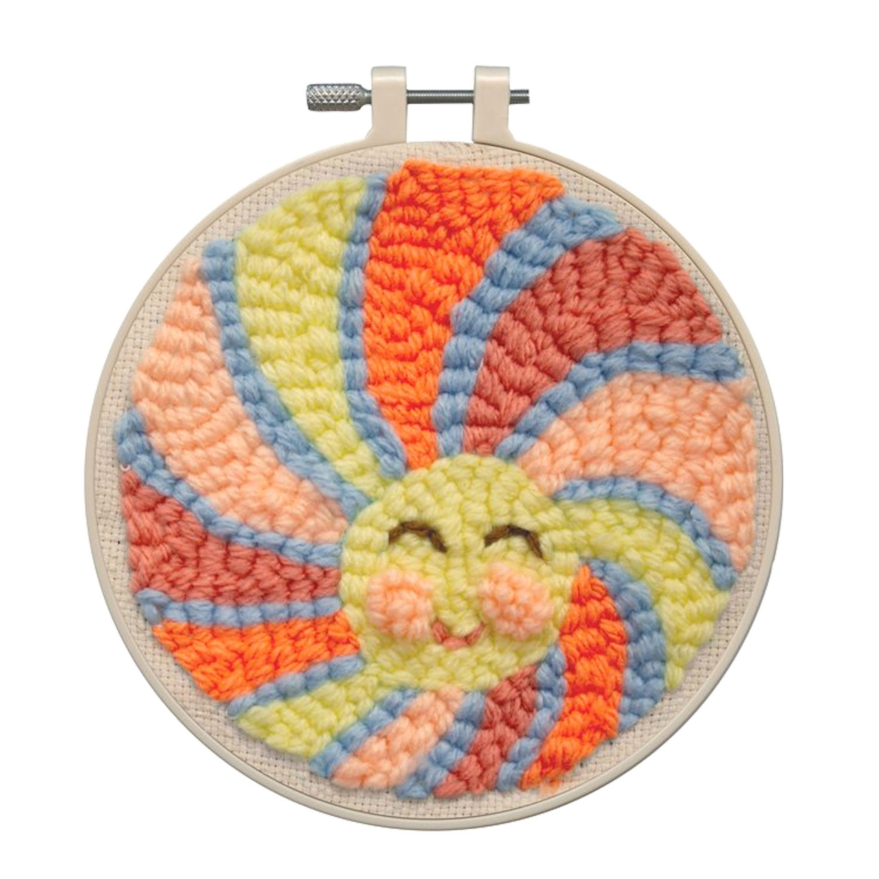 Design Works Punch Needle - Sun w/6" Hoop