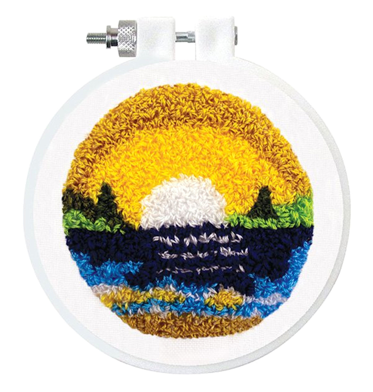 Design Works Punch Needle -  Sunrise w/3.5" Hoop