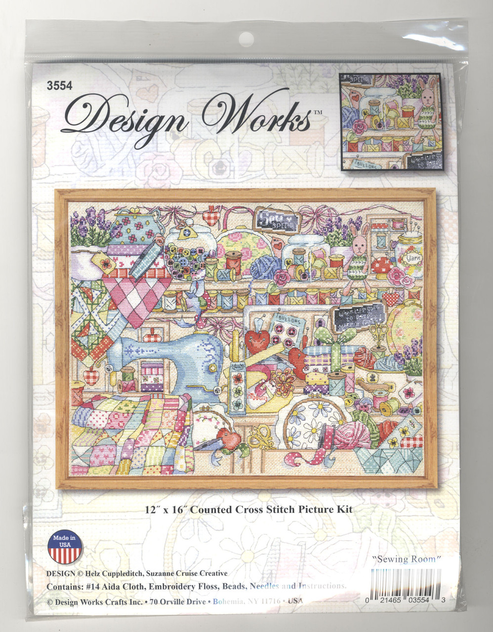Design Works - Vintage Sewing Room - CrossStitchWorld