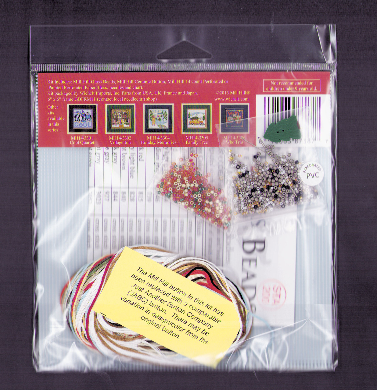 2013 Mill Hill Buttons & Beads Winter Series - Chickadee
