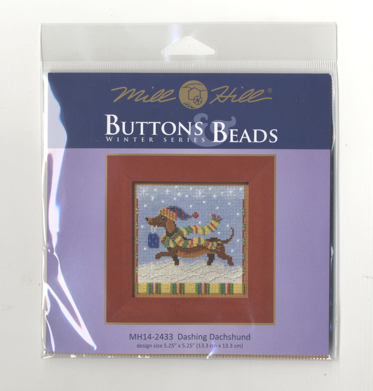 2024 Mill Hill Buttons & Beads Winter Series - Dashing Dachshund
